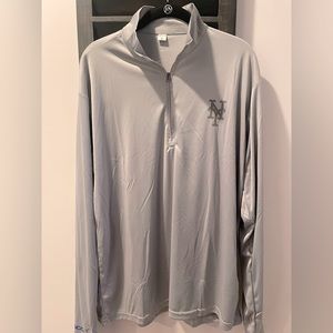 New York Mets long sleeve half zip shirt